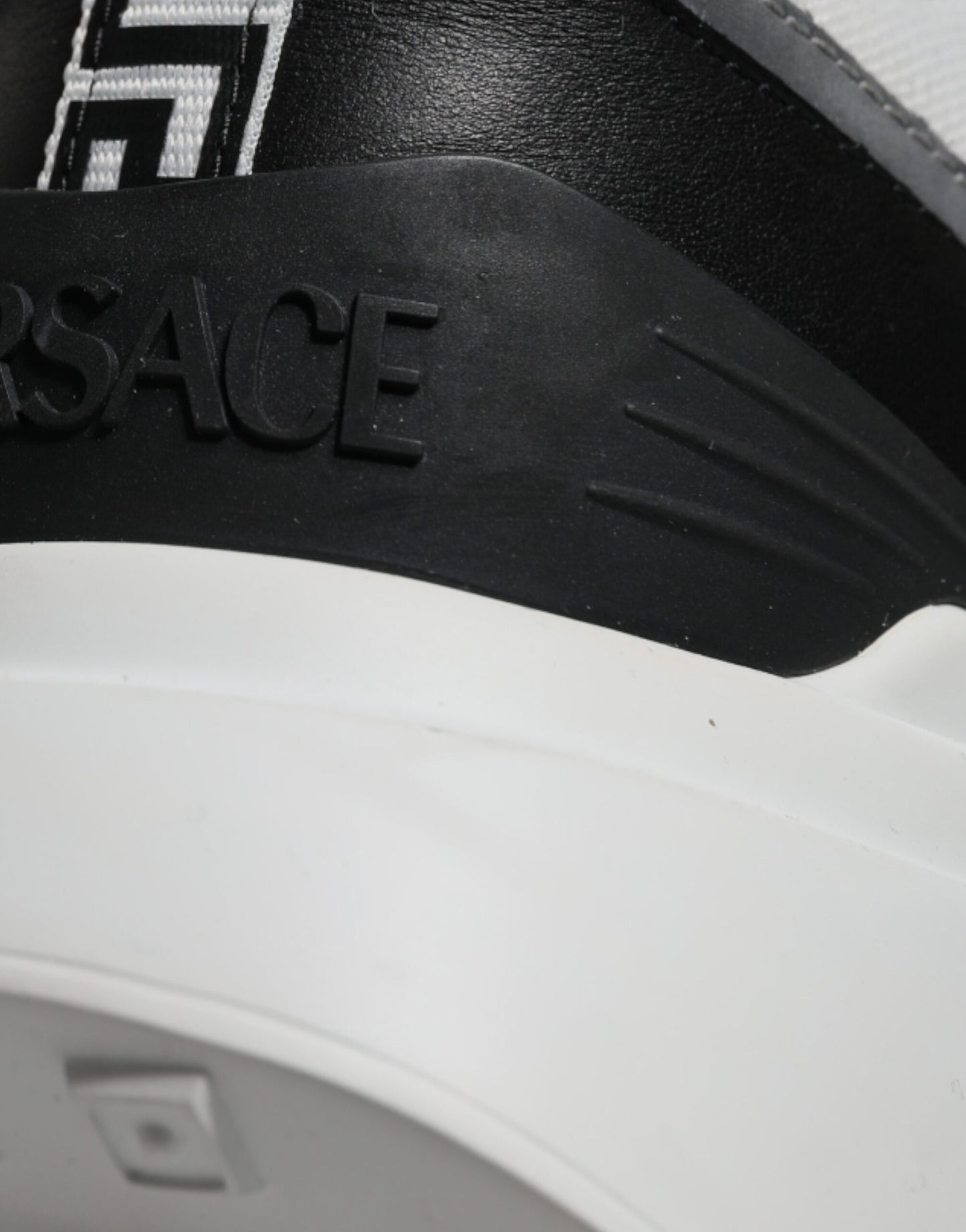 Versace Medusa Low-Top Multicolor Check Canvas Sneakers
