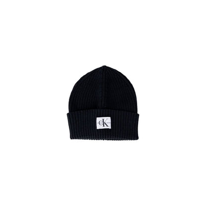 Gorra de lana negra Calvin Klein Jeans (gorra de béisbol)