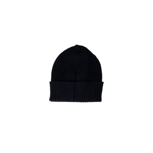 Gorra de lana negra Calvin Klein Jeans (gorra de béisbol)