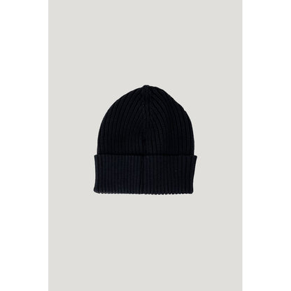 Gorra de lana negra Calvin Klein Jeans (gorra de béisbol)