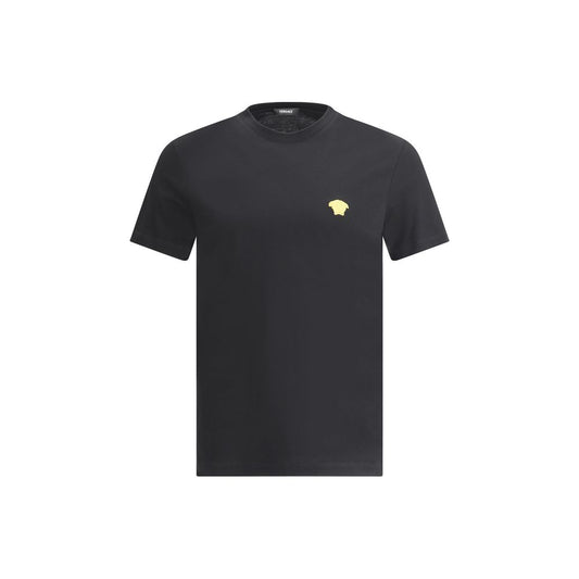 Camiseta Versace negra de algodón