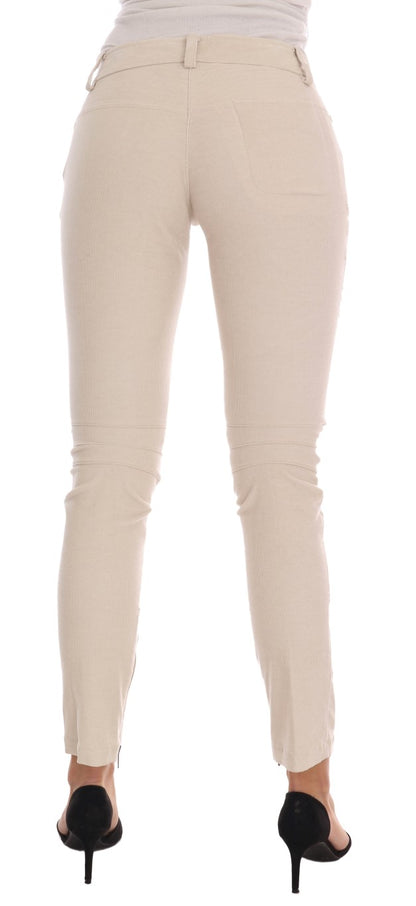 Vaqueros Slim de Pana Beige Ermanno Scervino
