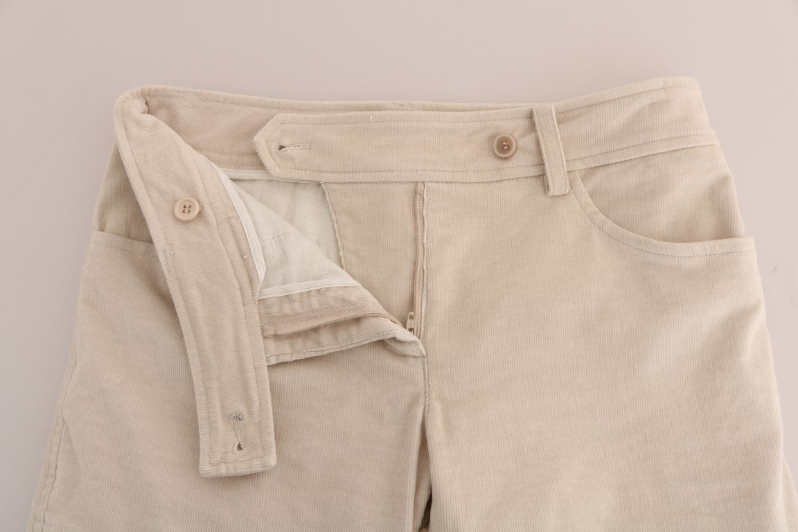 Vaqueros Slim de Pana Beige Ermanno Scervino