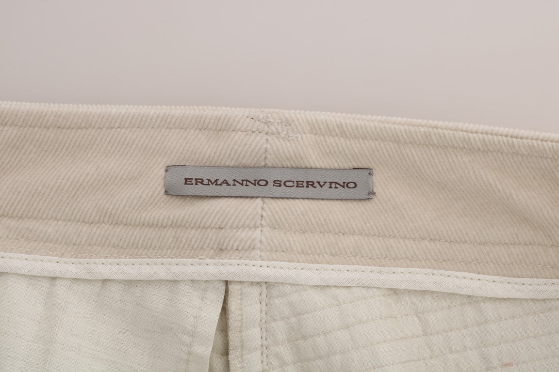 Vaqueros Slim de Pana Beige Ermanno Scervino