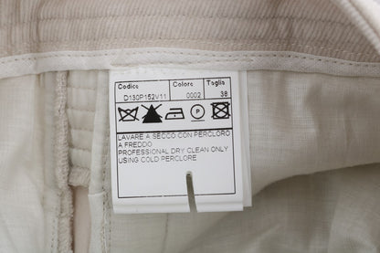 Vaqueros Slim de Pana Beige Ermanno Scervino