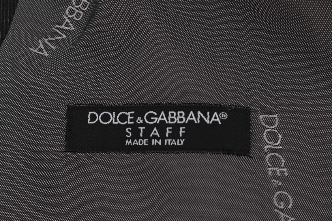 Chaleco Dolce & Gabbana de algodón y rayón gris STAFF