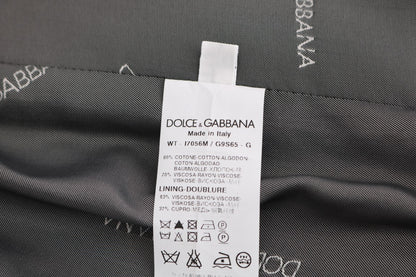 Chaleco Dolce & Gabbana de algodón y rayón gris STAFF