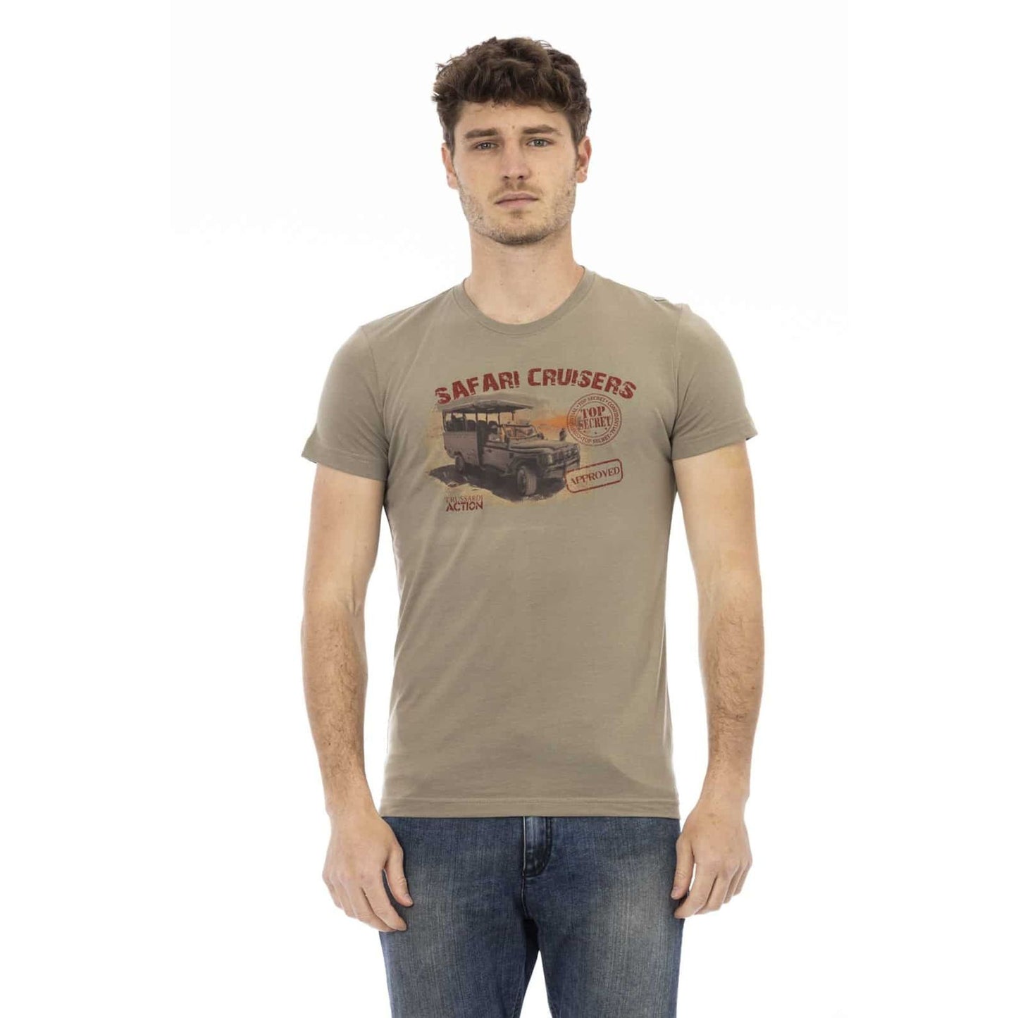 Men's Trussardi Action T-shirt 90% cotton