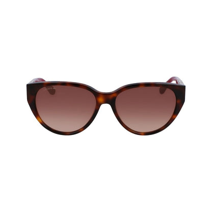 Gafas de sol Lacoste de acetato marrón