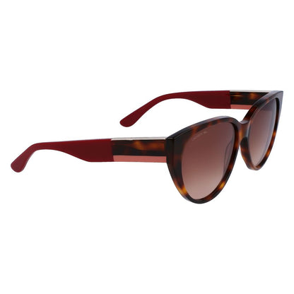 Gafas de sol Lacoste de acetato marrón