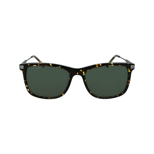 Gafas de sol Lacoste de metal marrón