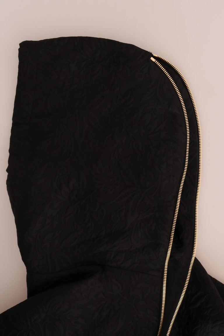 Sudadera con capucha y cristales Black Fairy Tale de Dolce & Gabbana