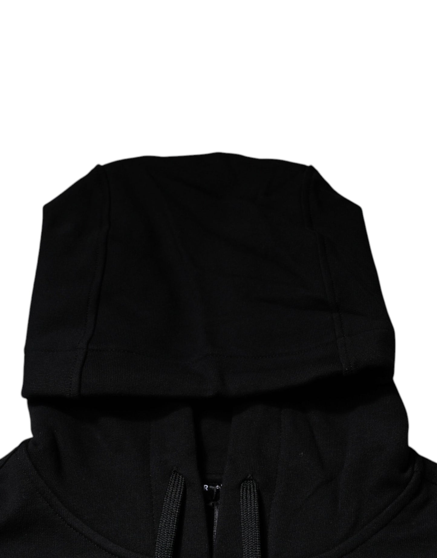 Sudadera con capucha y jersey de algodón con Medusa negra de Versace
