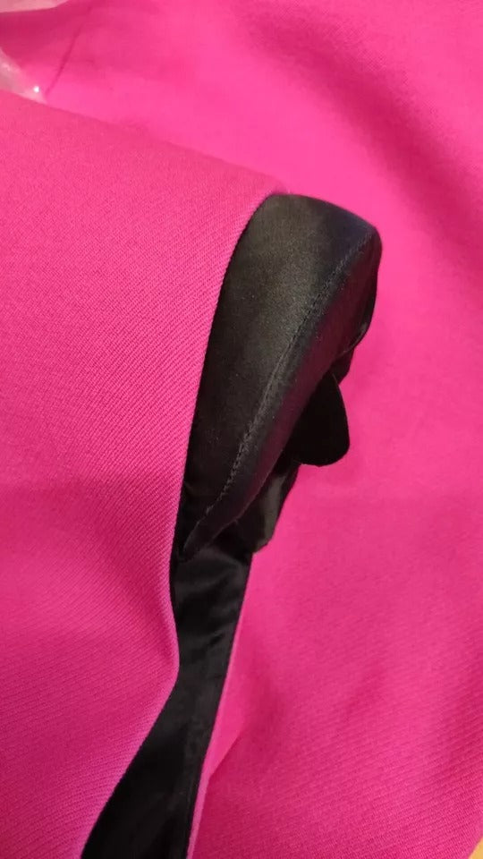 Minivestido evasé sin mangas y ceñido de Dolce & Gabbana en rosa