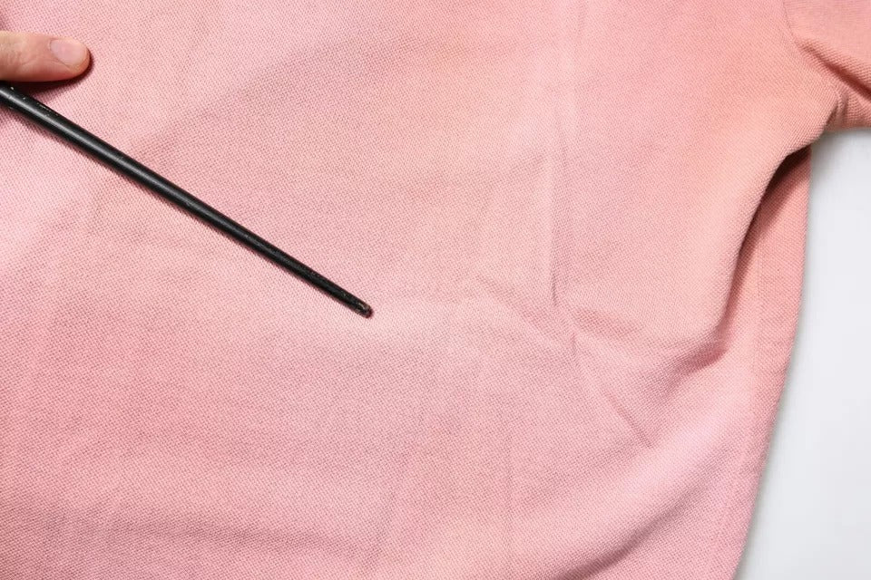 Polo de manga corta con cuello y corona rosa de Dolce & Gabbana
