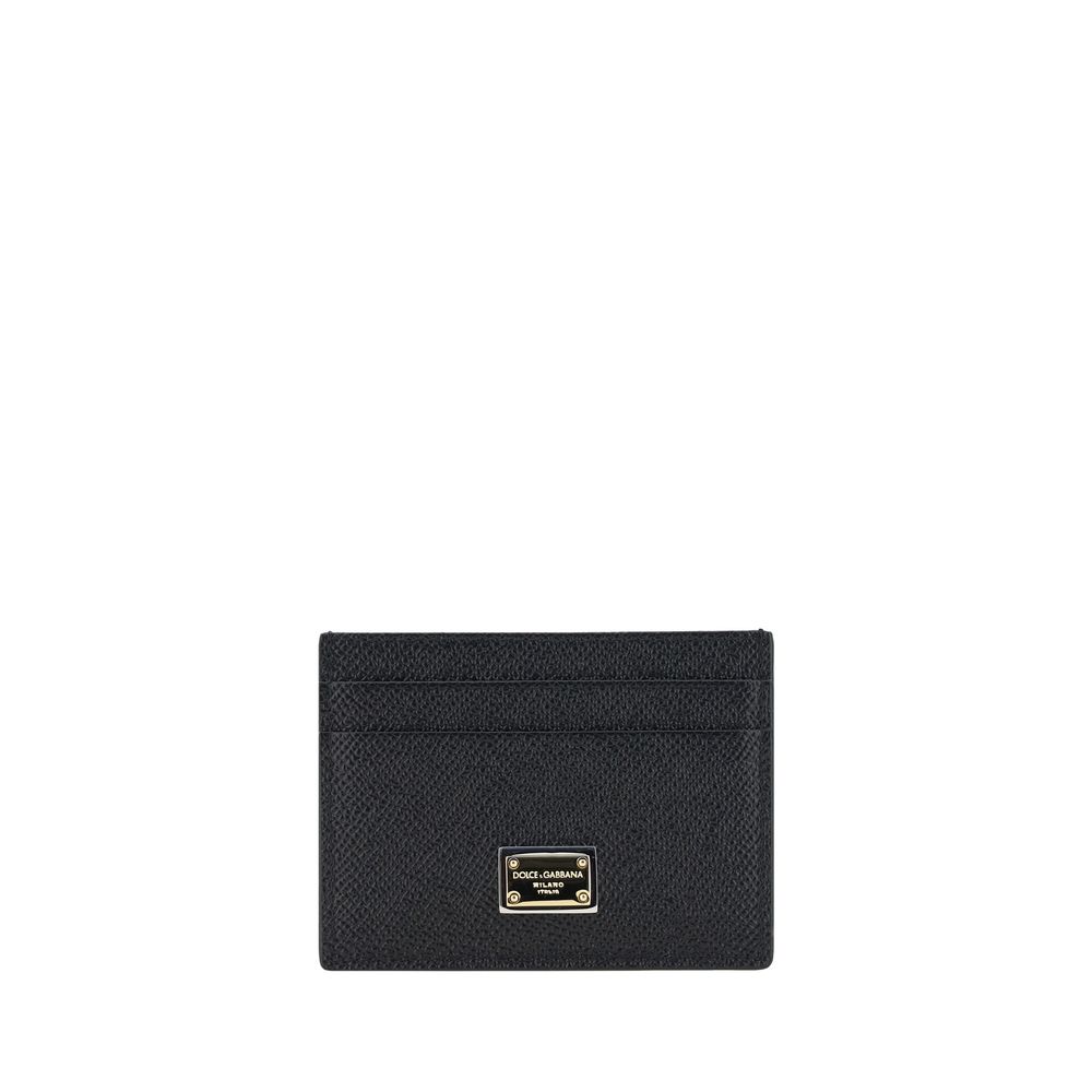 Cartera Dolce & Gabbana negra de piel de becerro Bos Taurus