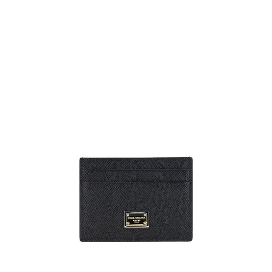 Cartera Dolce & Gabbana negra de piel de becerro Bos Taurus
