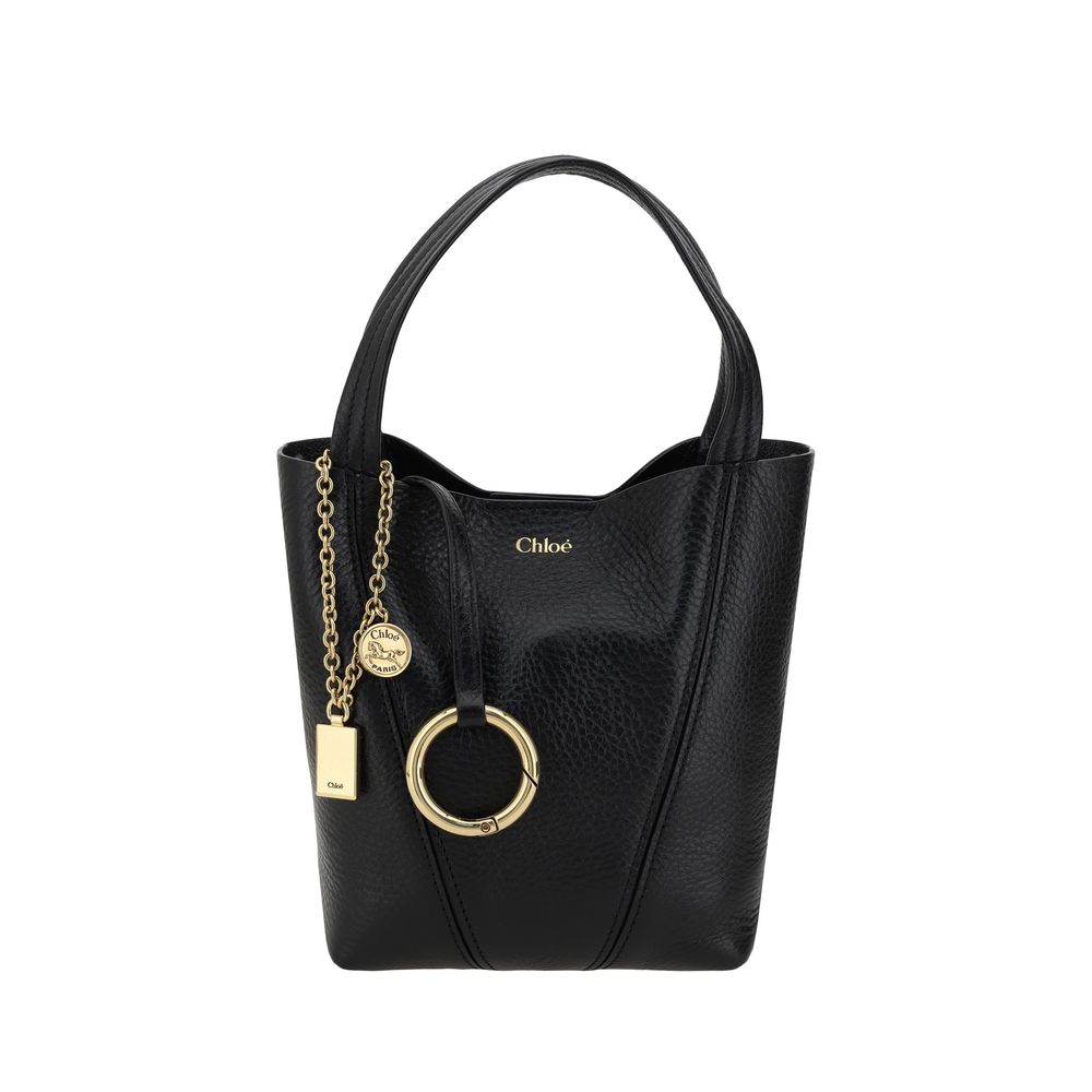 Bolso de Hombro Chloé de Piel de Becerro Negra Bos Taurus