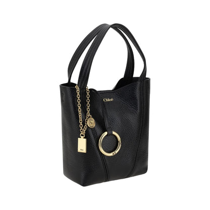 Bolso de Hombro Chloé de Piel de Becerro Negra Bos Taurus