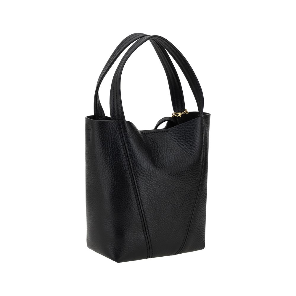 Bolso de Hombro Chloé de Piel de Becerro Negra Bos Taurus