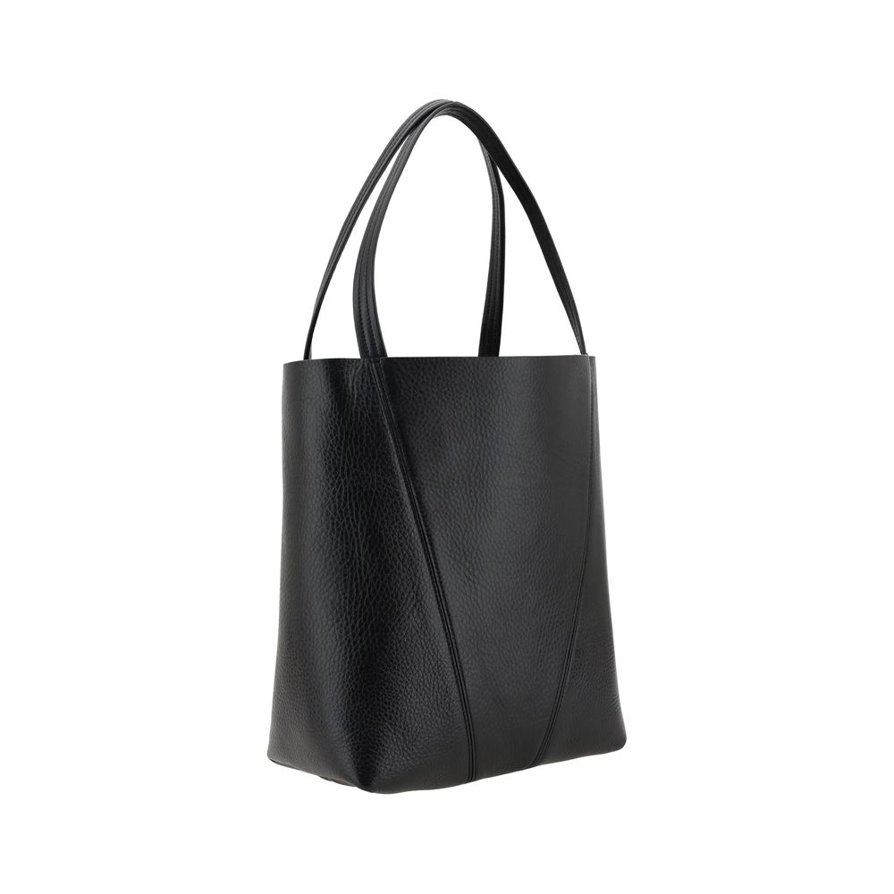 Bolso de Hombro Chloé de Piel de Becerro Negra Bos Taurus