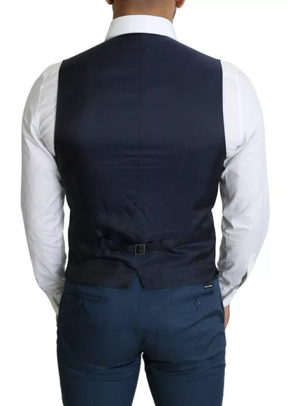 Chaleco formal para hombre Dolce & Gabbana azul marino
