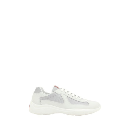 Zapatillas bajas Prada de poliamida blanca