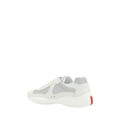 Zapatillas bajas Prada de poliamida blanca