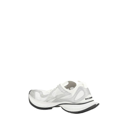 Balenciaga White Polyethylene Circuit Sneakers