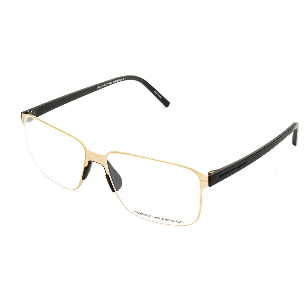 Gafas (montura) metálicas doradas de Porsche