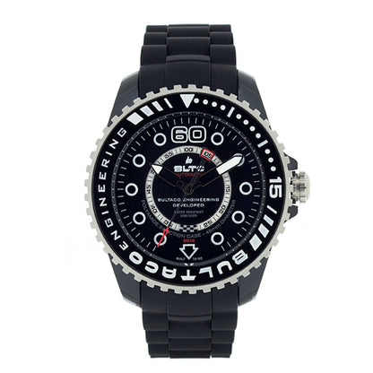 Reloj deportivo sintético negro Bultaco