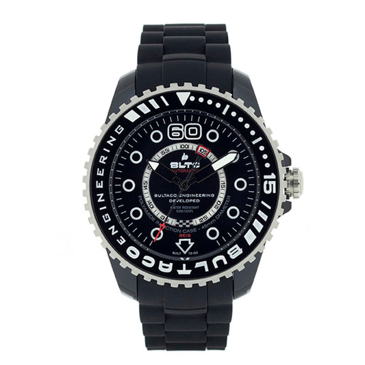 Reloj deportivo sintético negro Bultaco