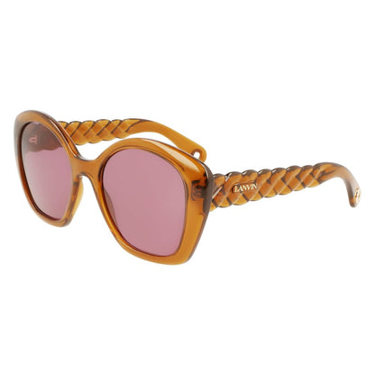 Gafas de sol Lanvin marrón con inyección biológica
