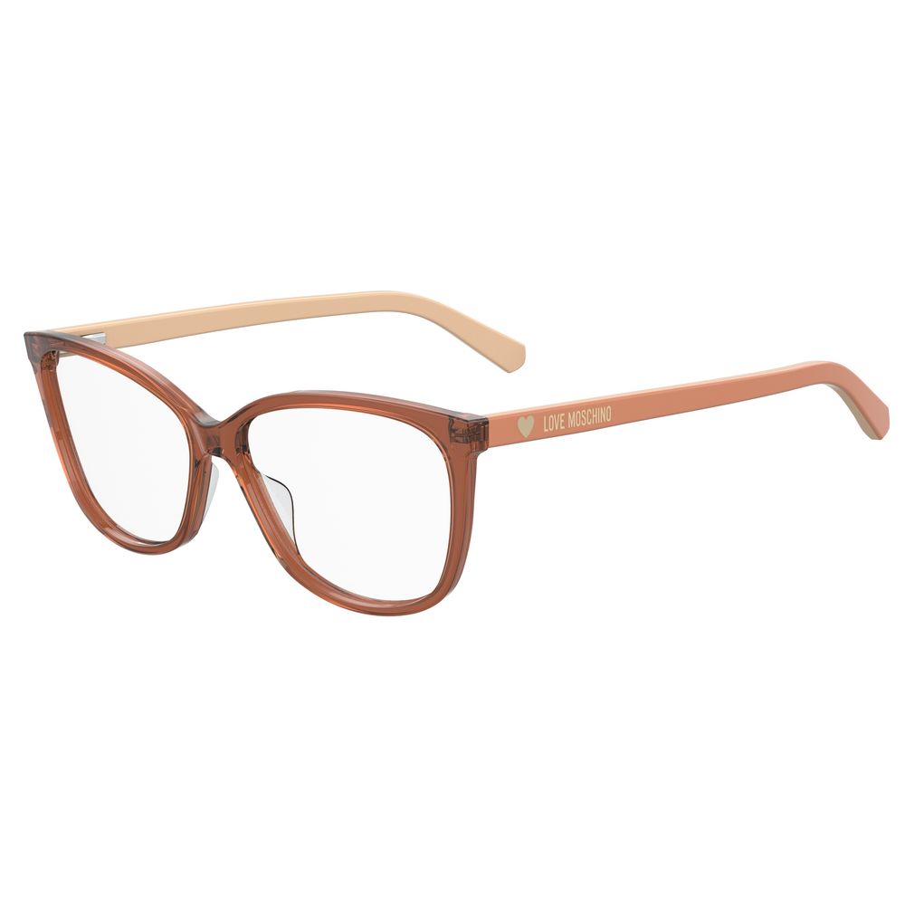 Gafas de acetato rojo Love Moschino (Monturas)