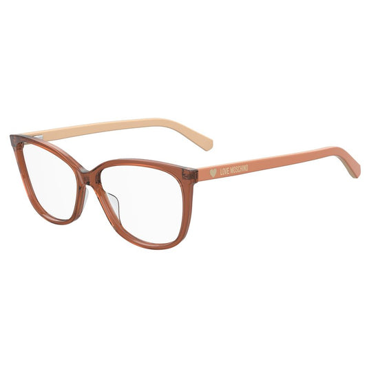 Gafas de acetato rojo Love Moschino (Monturas)