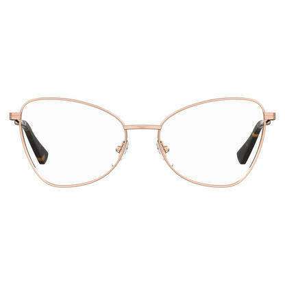 Gafas Moschino de metal dorado (monturas)