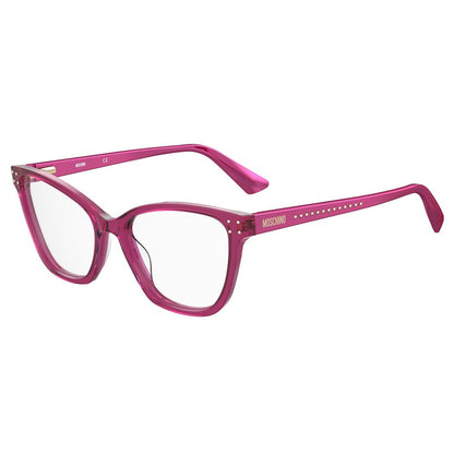 Gafas Moschino de acetato fucsia (montura)