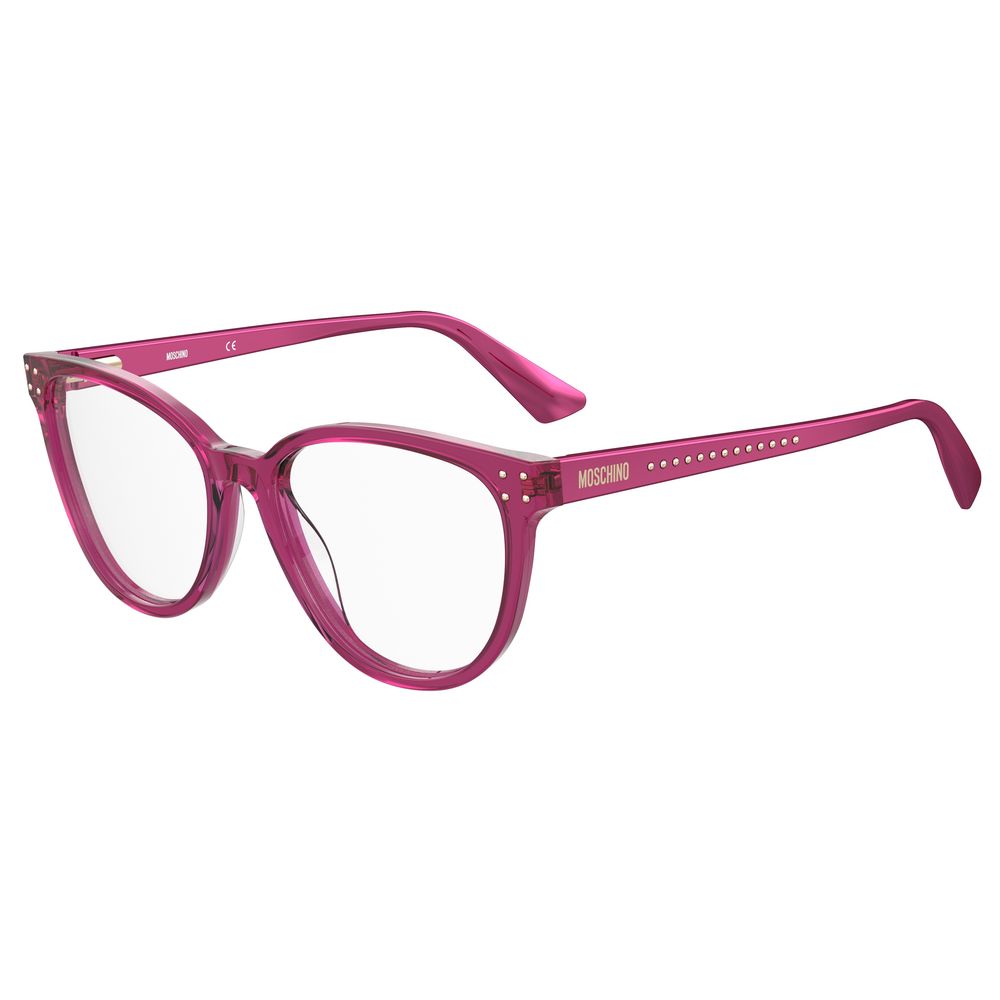Gafas Moschino de acetato fucsia (monturas)