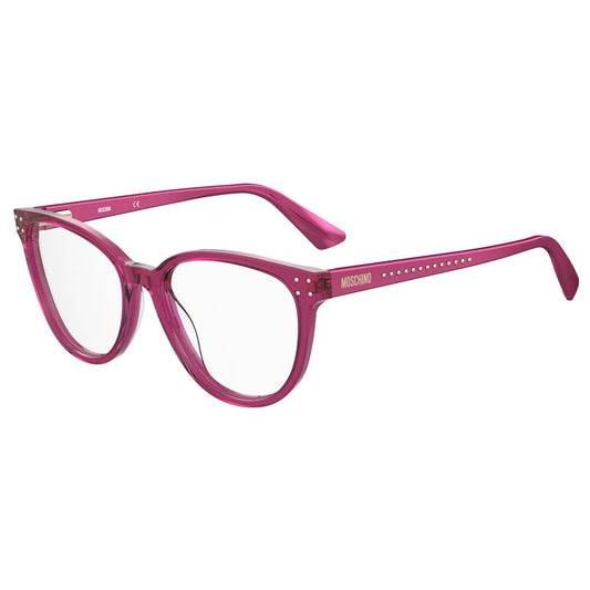 Gafas Moschino de acetato fucsia (monturas)