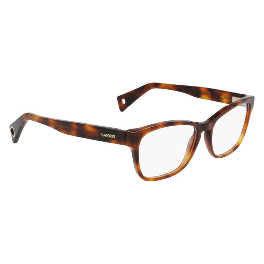 Gafas de acetato marrón Lanvin (montura)