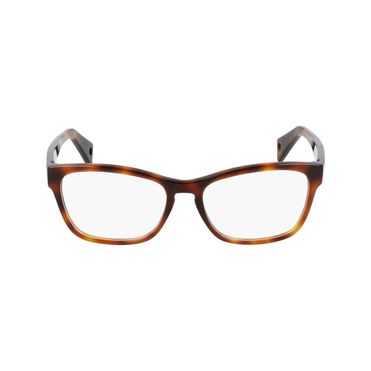 Gafas de acetato marrón Lanvin (montura)