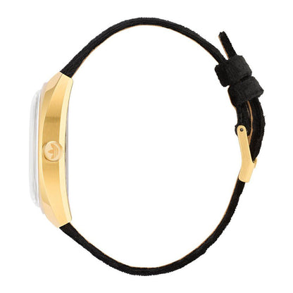 Reloj de vestir de cuero negro Adidas