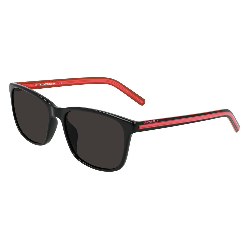 Gafas de sol de plástico negro Converse