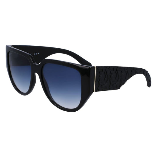 Gafas de sol inyectadas Ferragamo Bio negras