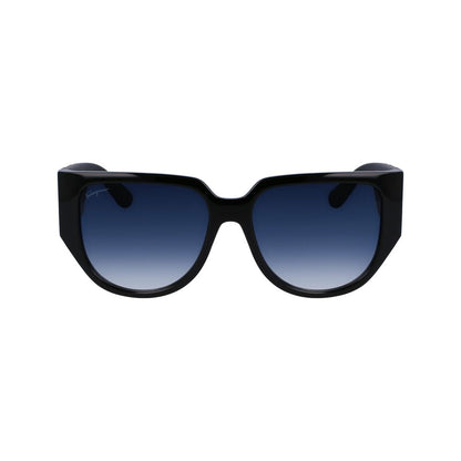 Gafas de sol inyectadas Ferragamo Bio negras