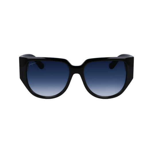 Gafas de sol inyectadas Ferragamo Bio negras