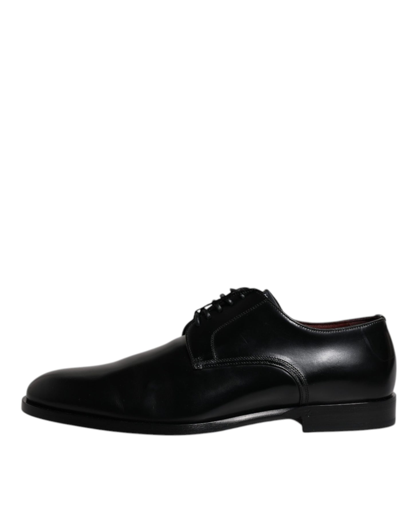Zapatos de vestir formales Dolce & Gabbana Derby de piel de becerro negra con cordones