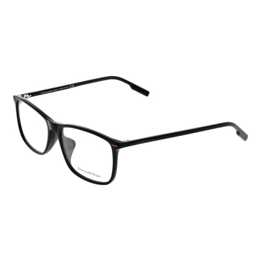 Gafas (Montura) de Acetato Negro Ermenegildo Zegna