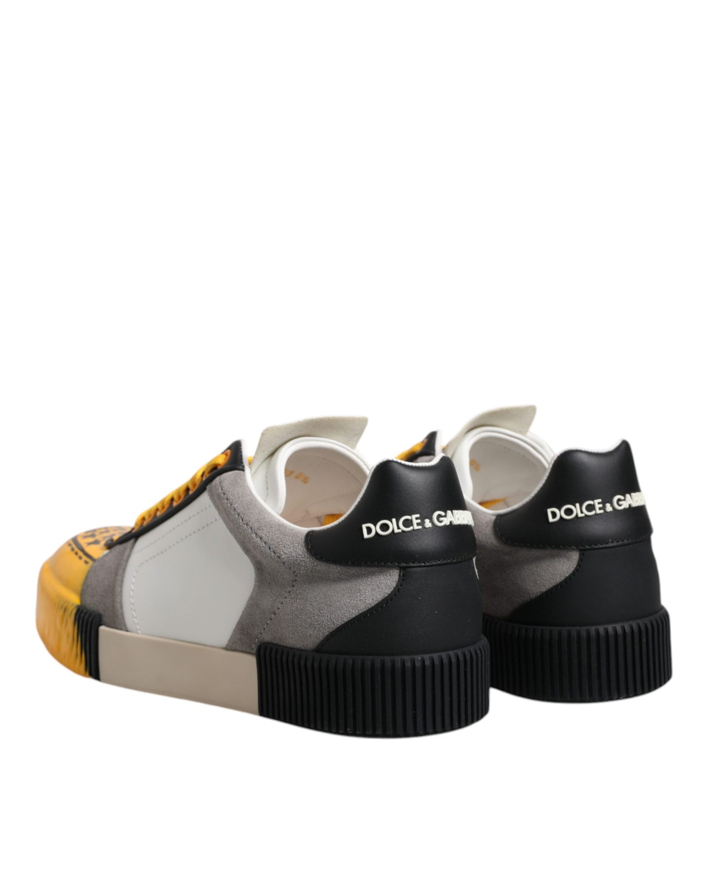 Zapatillas bajas Dolce & Gabbana DNA de cuero multicolor