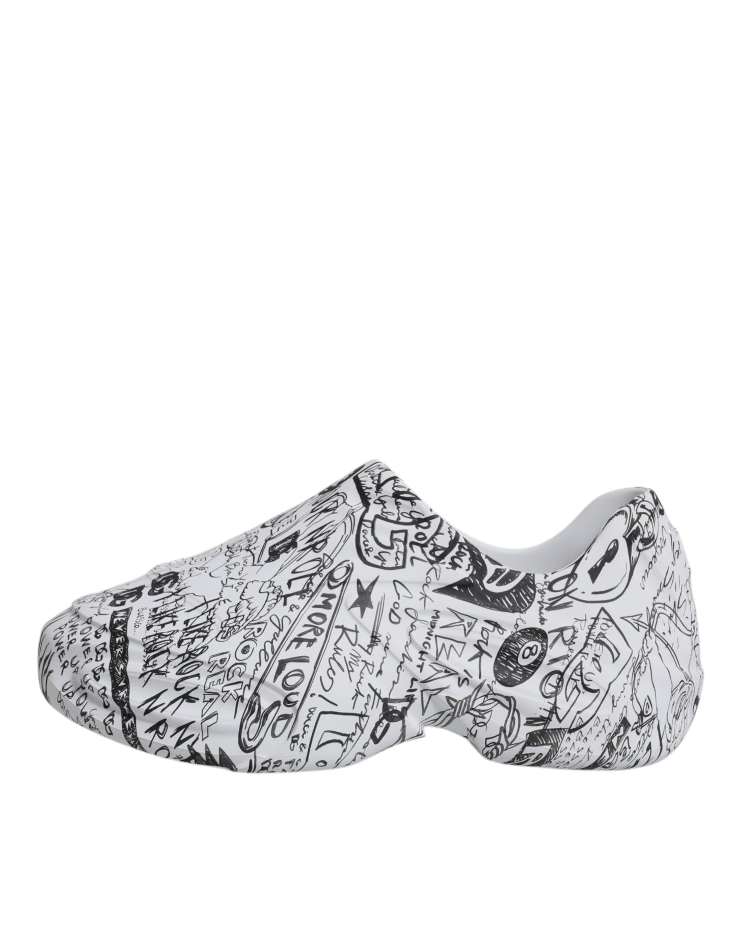 Zapatillas Dolce & Gabbana Daymaster con grafiti blanco y negro